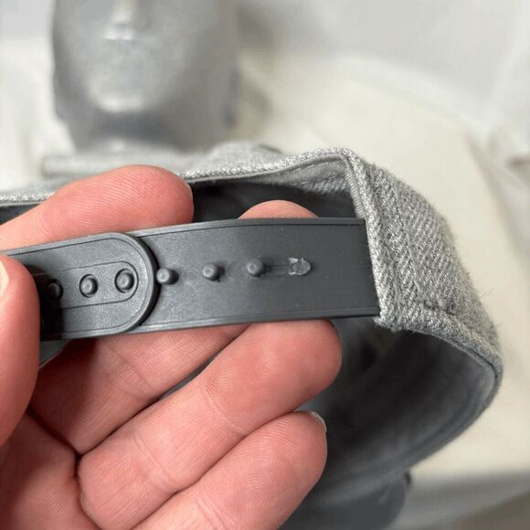 Cummins Flat Bill Otto Embroidered Baseball Cap Hat Navy Gray Trucker - Picture 8 of 10